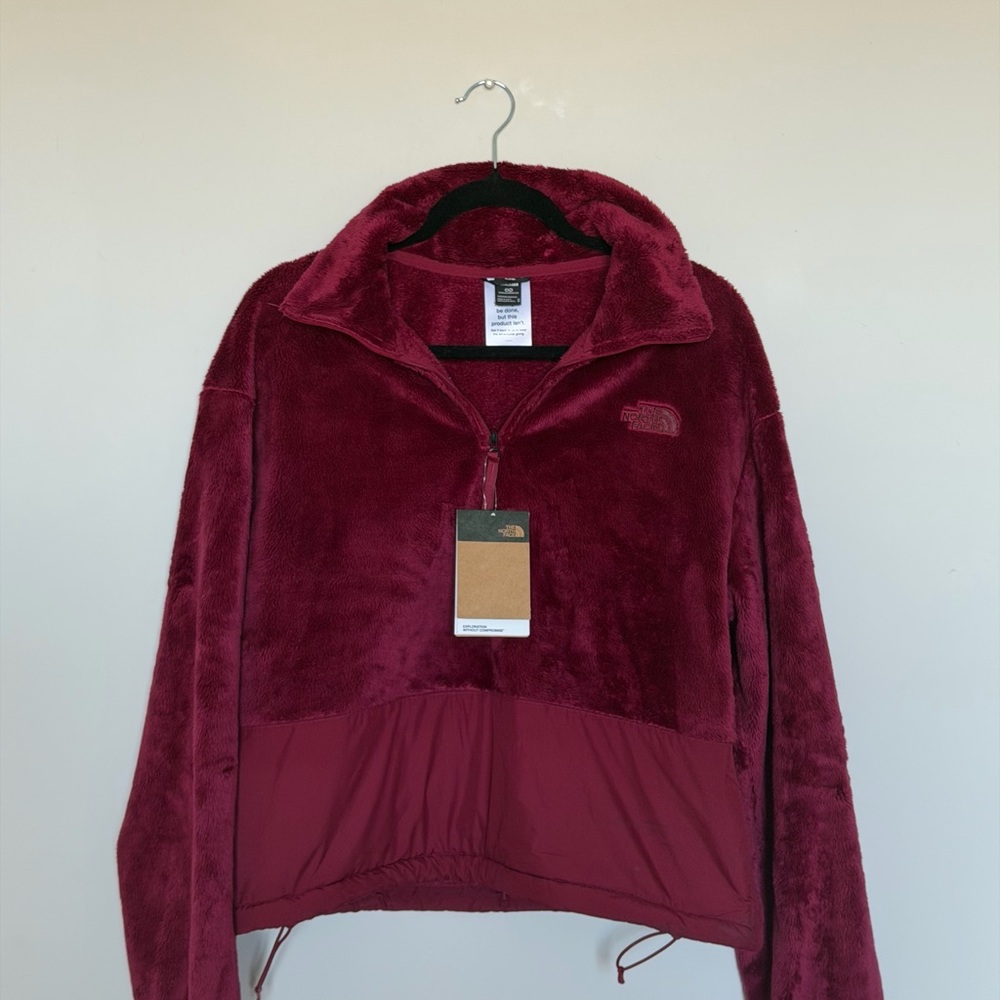 The North Face Women's Deep Red Teddy Jacket
